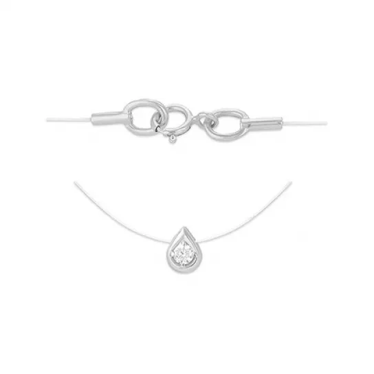 Колье из серебра