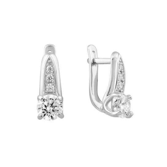 Серьги из серебра