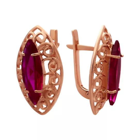 Серьги из золота