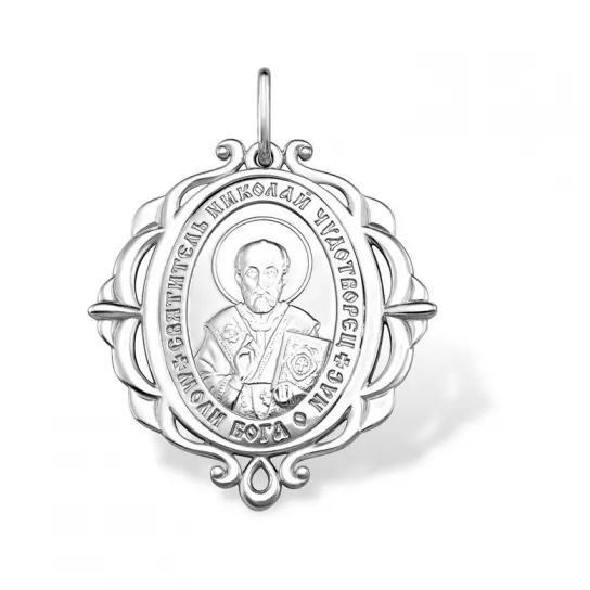 Икона из серебра