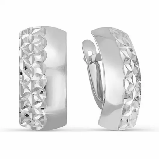 Серьги из серебра