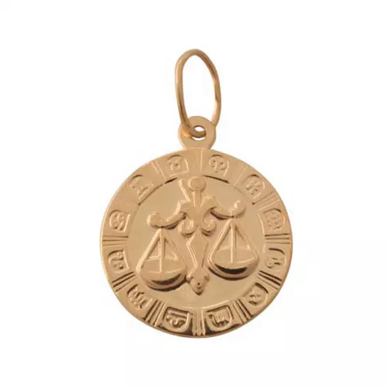 Подвеска зодиак из золота