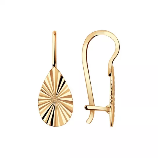 Серьги из золота