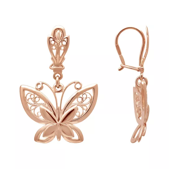 Серьги из золота