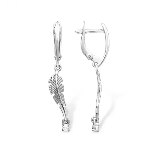 Серьги из серебра