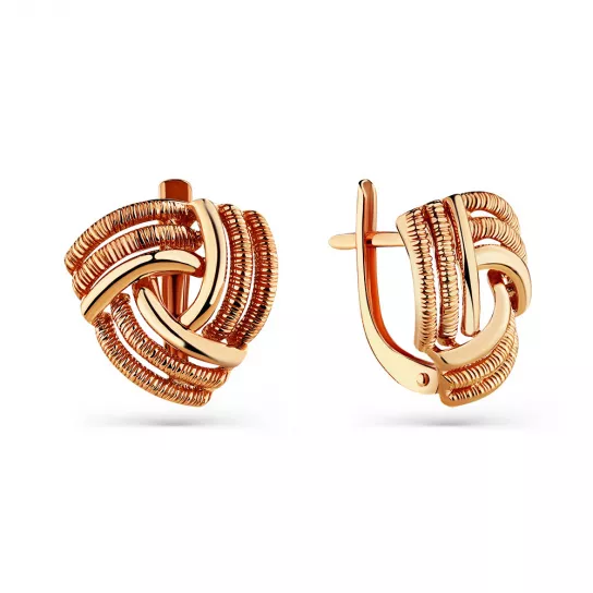 Серьги из золота