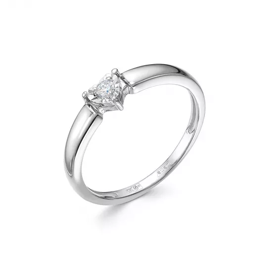 Кольцо с бриллиантами из золота