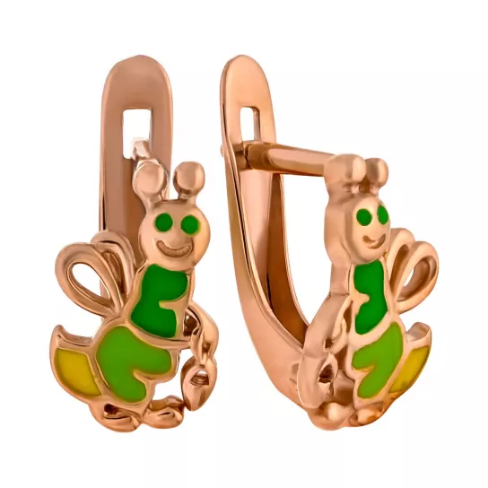 Серьги из золота