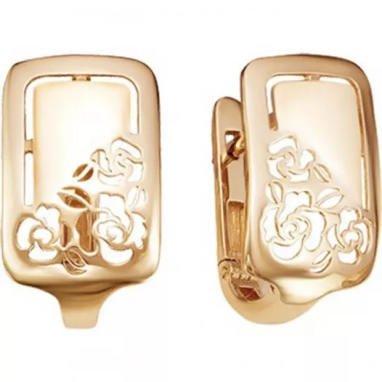 Серьги из золота